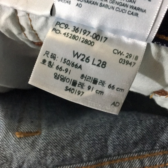 New Levi’s Taper 501 Premium Jeans - Picture 7 of 7